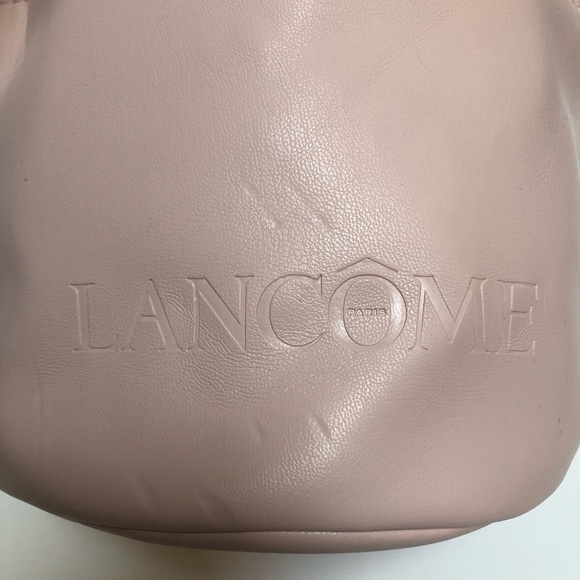 Lancôme Pink Bucket Makeup Cosmetic Bag NWOT - Picture 3 of 10